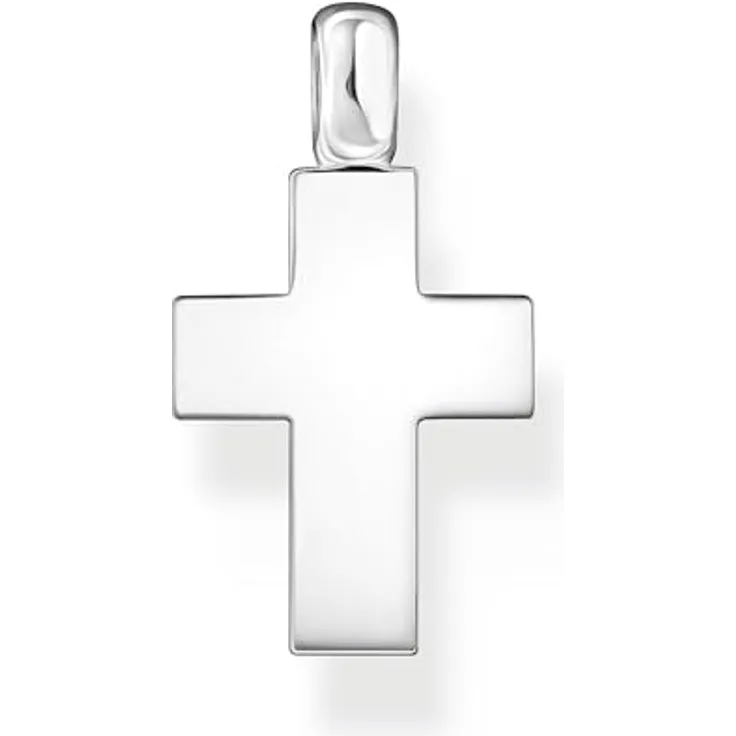THOMAS SABO Kettenanhänger Kreuz, silber, elegantes Schmuckstück für Damen und Herren