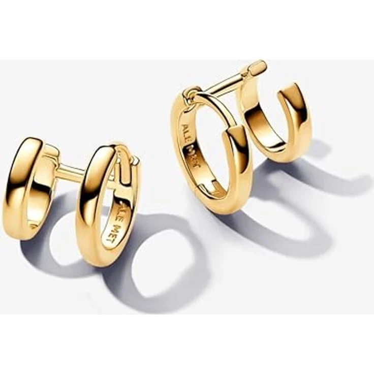 Pandora Creolen Essence 263280C00, elegante Creolen aus Sterling Silber – Bild 2