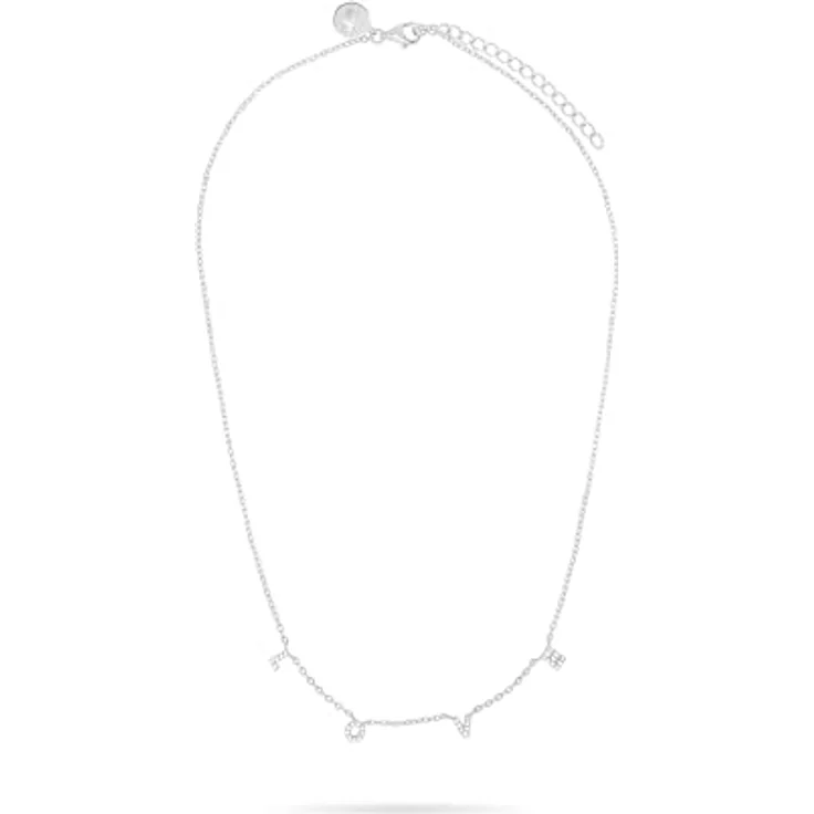 Tamaris Halskette TJ-0698-N-45, 925 Silber in Silber mit Zirkoniasteinen, 45 cm mit Karabinerverschluss – Bild 2