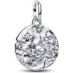 Pandora Charm ME 794085C01, Charm-Anhänger aus Silber mit einzigartigem Design
