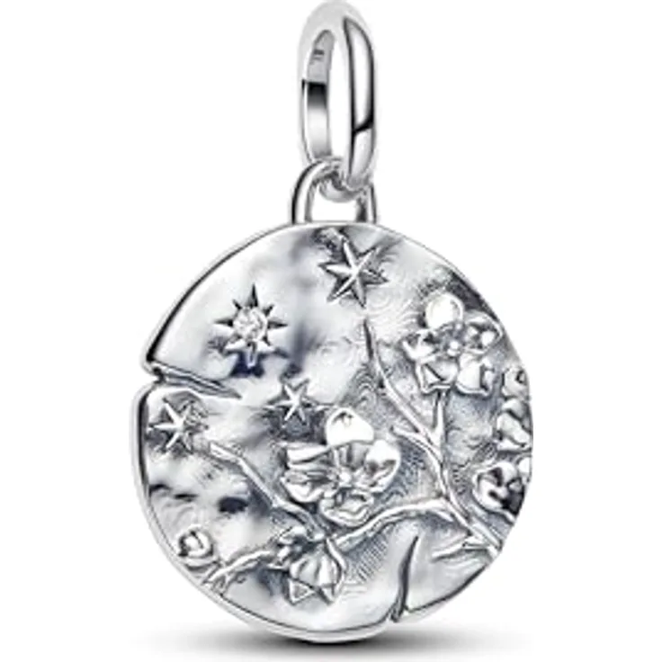 Pandora Charm ME 794085C01, Charm-Anhänger aus Silber mit einzigartigem Design
