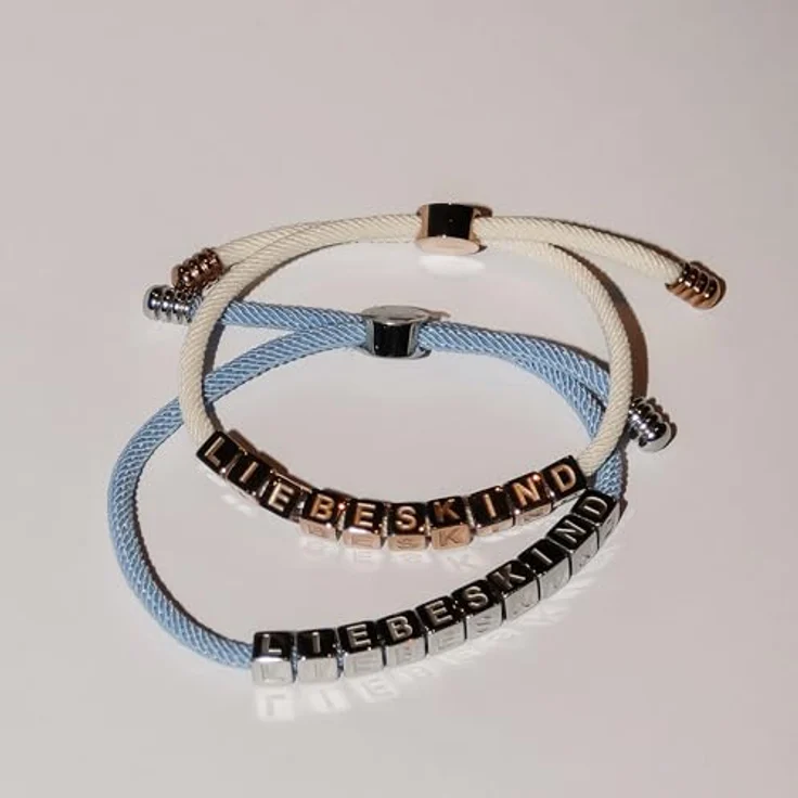 LIEBESKIND BERLIN Bracelet, Elegantes Armband aus poliertem Edelstahl in IP Roségold, verstellbar bis 21 cm, wasserfest & hautfreundlich – Bild 4