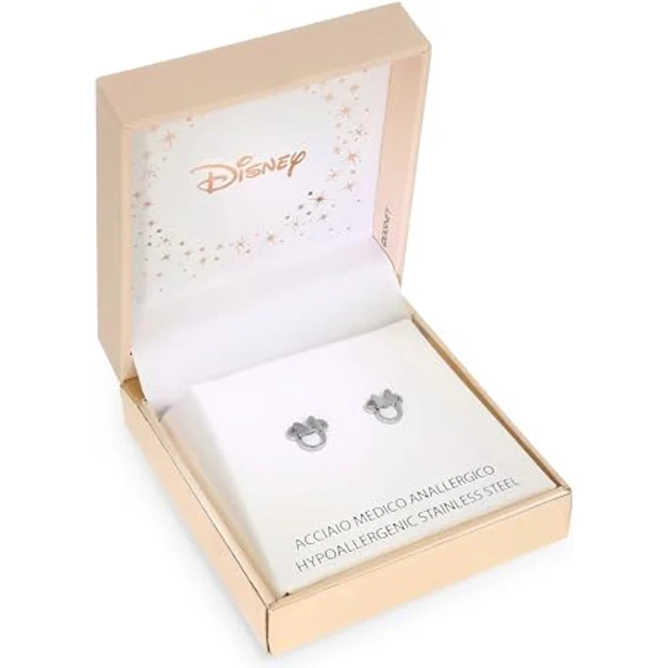 Disney Ohrstecker E600181L-B.CS, Schmuck mit charakteristischem Design, schwarz – Bild 2