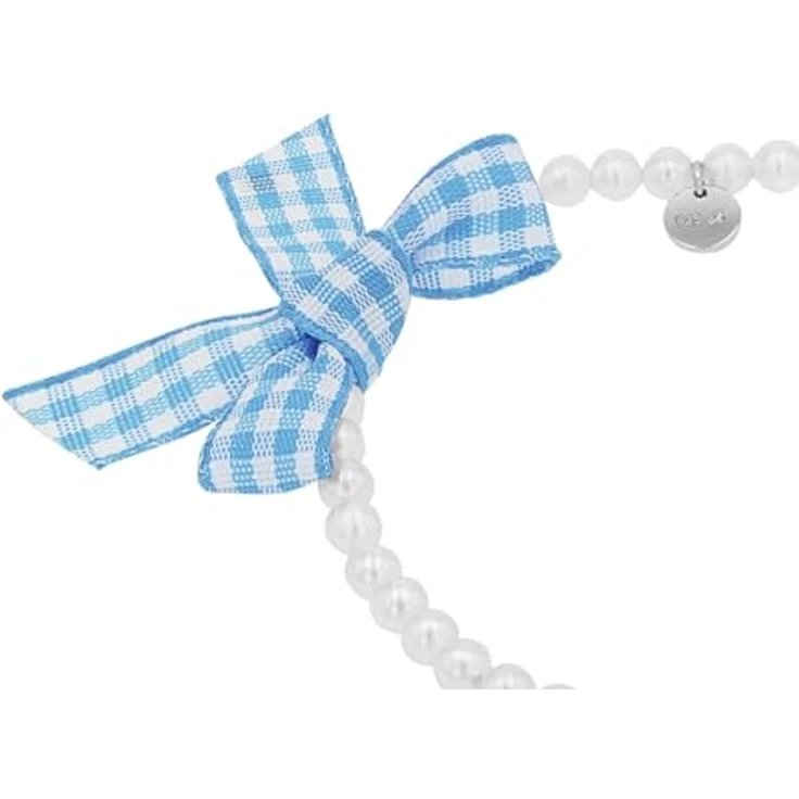 Amor Damen Armband 925 Sterling Silber mit Herz-Anhänger und Muschelkernperle, 18 cm, Weiß, kommt in Schmuck Geschenk Box – Bild 5