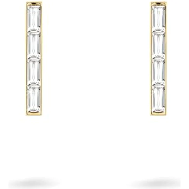 Liebeskind Berlin Ohrringe LJ-1464-E-22, Edelstahl IP Gold, 2,2 cm, Schanierverschluss – Bild 3