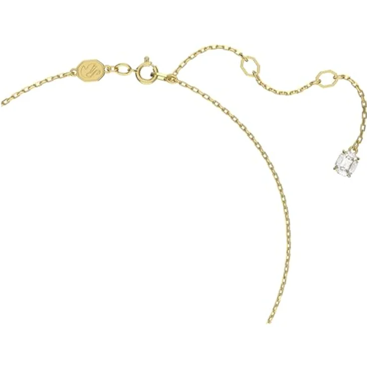 Swarovski Constella Kettenanhänger, Rundschliff, Weiß, Vergoldet, FW2022 Kollektion – Bild 3