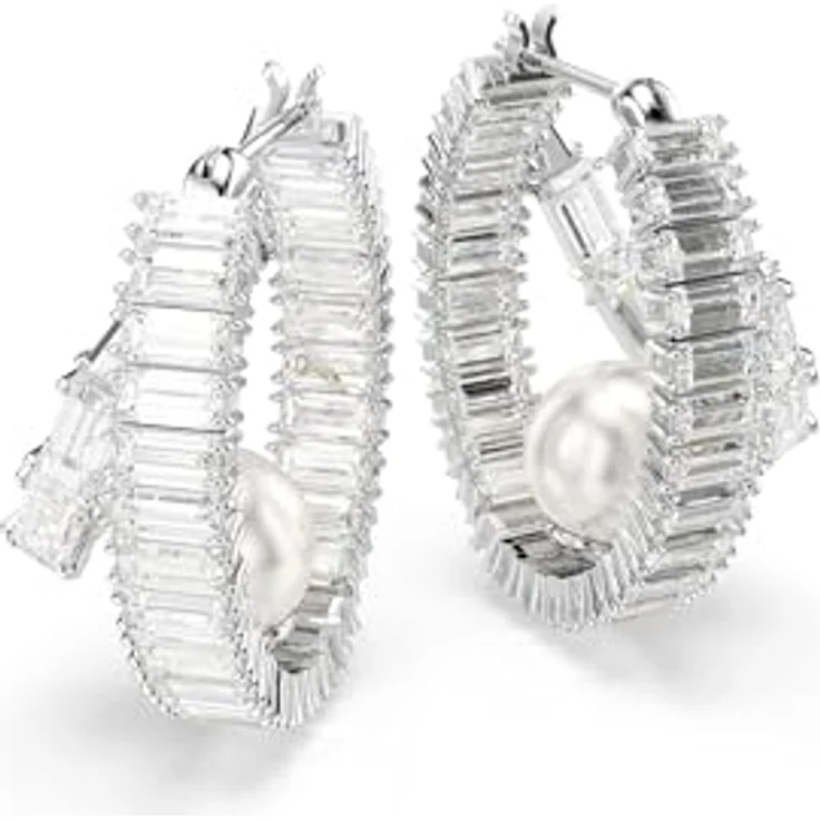 Swarovski Creolen Ariana Grande Capsule 5720868, elegante Ohrringe mit charakteristischem Design – Bild 3