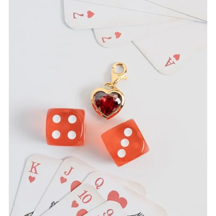 THOMAS SABO Charm-Anhänger aus recyceltem 925 Silber, 18k Vergoldung mit Karabinerhaken – Bild 5