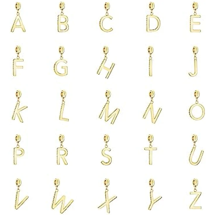 Liebeskind Berlin Charm LJ-1278-P-18 'X', Edelstahl IP Gold poliert, 1,8 cm – Bild 2