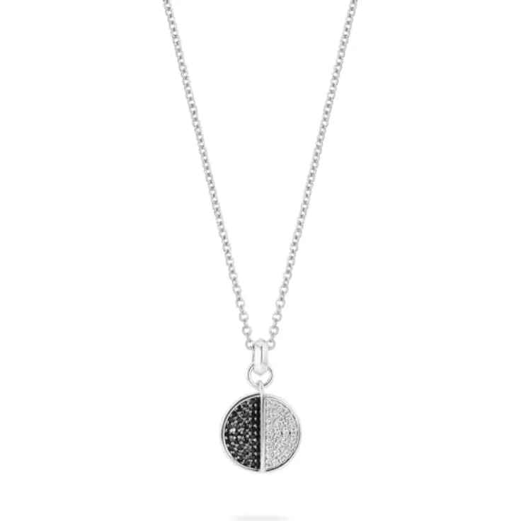 JETTE Damen-Halskette 925er Silber mit 62 Zirkonia, One Size, 88855116 – Bild 1