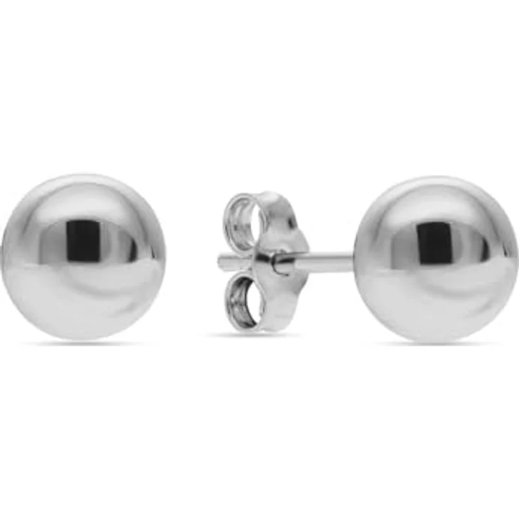 CHRIST Damen-Ohrstecker 585er Weißgold, zeitloses Design, One Size, Modell 89078113 – Bild 1
