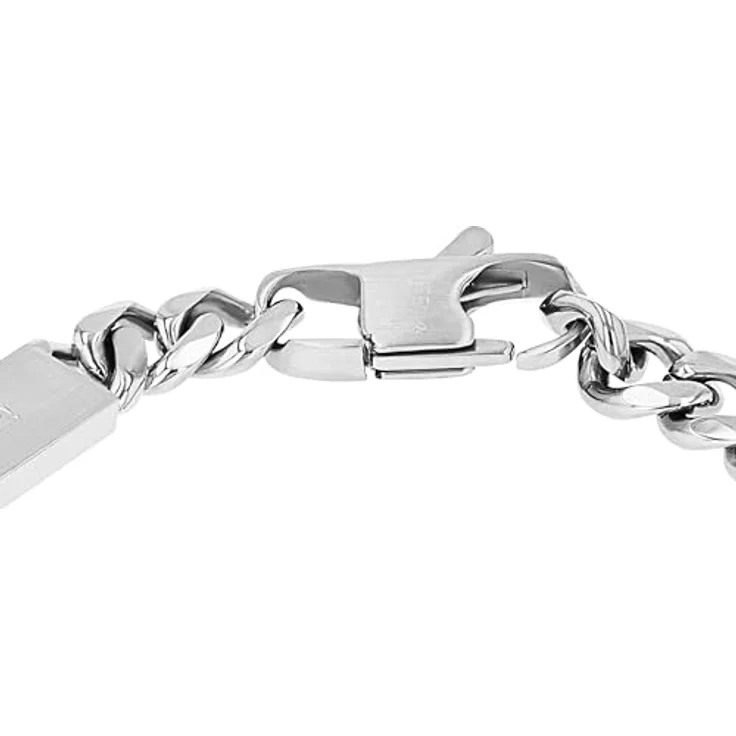 JOOP! Herren Armband Edelstahl, 21 cm, Silber, mit Karabinerverschluss, in Schmuck Geschenk Box, 2026989 – Bild 3
