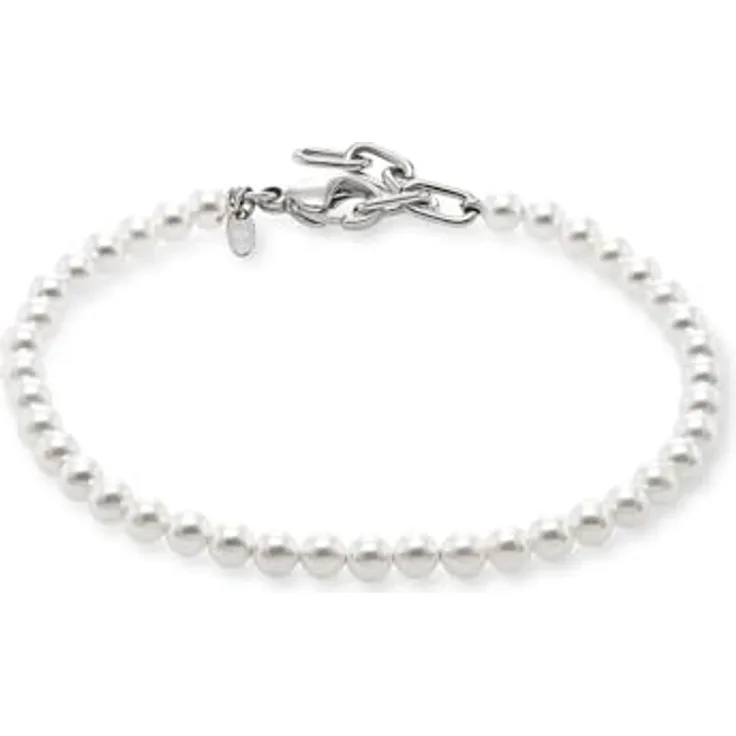 FAVS Herren-Armband Edelstahl mit Muschelkern, One Size, 88817893