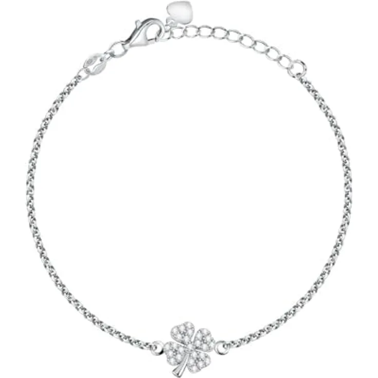 CHRIST Damen-Armband 925er Silber, recycelte Zirkonia, One Size, elegant und zeitlos
