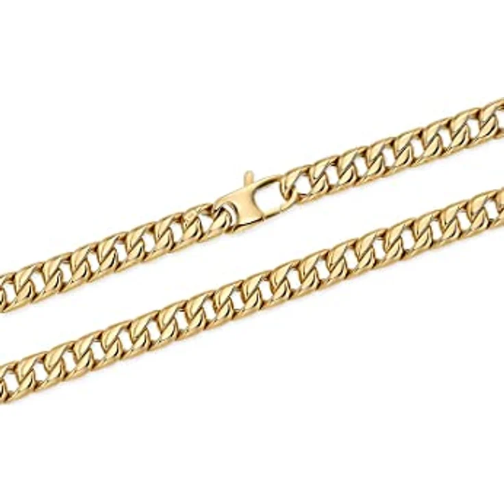 CHRIST Damen-Halskette Gold 585er Gelbgold, 45 cm Länge, schlichtes Collier in Geschenkbox – Bild 2