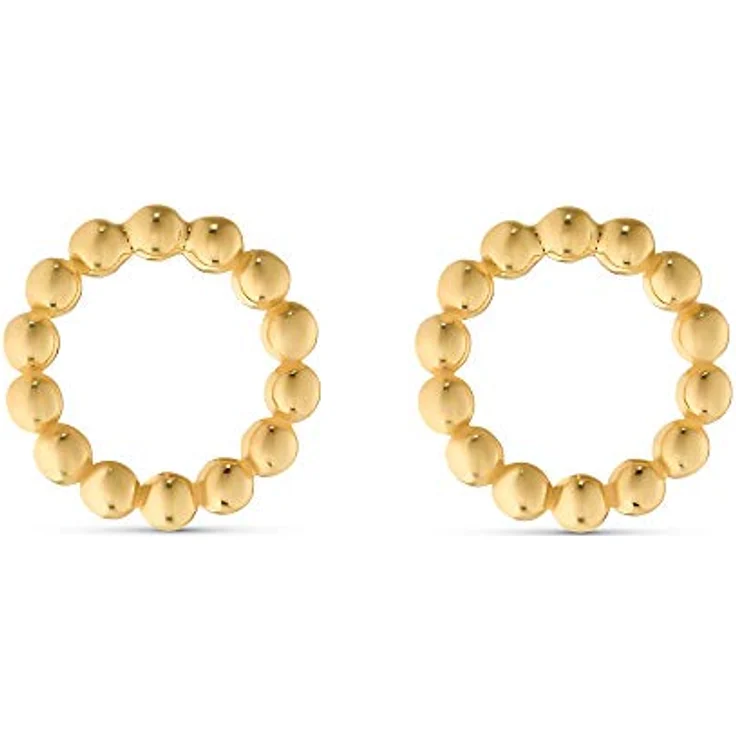 CHRIST Damen-Ohrstecker Kügelchen, 375er Gelbgold, 0,83 cm Breite, elegant verpackt in Geschenkbox – Bild 4