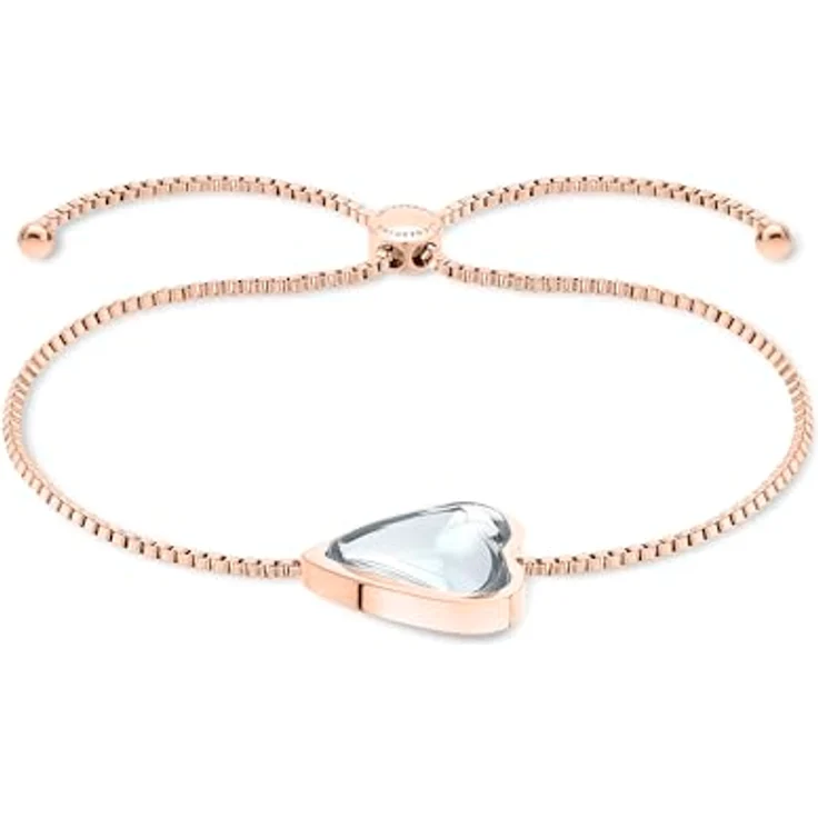 Liebeskind Berlin Damen Armband LJ-1738-B-23, Edelstahl in IP Roségold, 24 cm, Slider-Verschluss – Bild 1