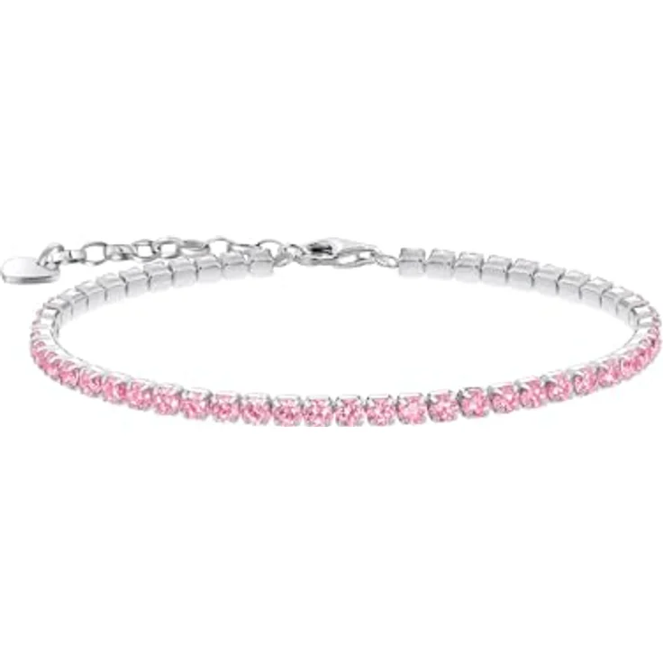 Thomas Sabo Damen-Armband aus 925er Sterlingsilber, zeitloses Design und vielseitige Kombinationsmöglichkeiten – Bild 1