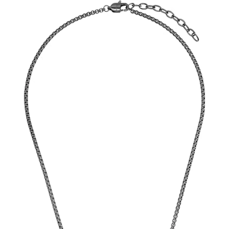 Joop! Herren Halskette aus Edelstahl, 60 cm, verstellbar, Silber, inkl. Geschenkbox – Bild 3