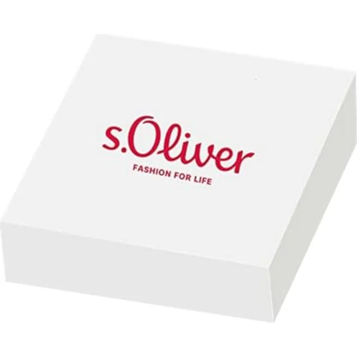 s.Oliver Armband Edelstahl Leder, Herren Armschmuck, 18,5+1,5+1,5 cm, Grau, mit Klappverschluss, in Geschenk Box, 2038871 – Bild 3