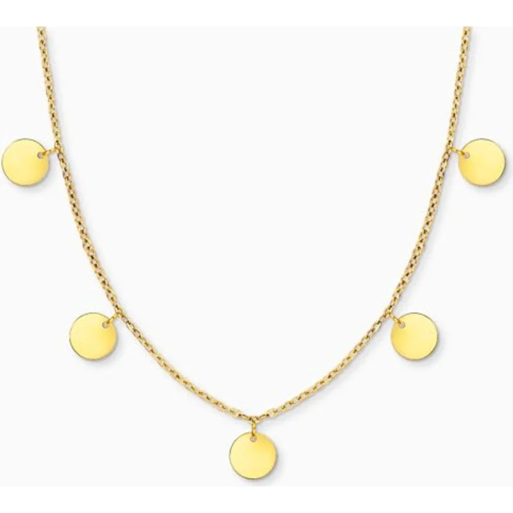 Engelsrufer Grußkarte Happy Soul mit Halskette Edelstahl Gold, 5 Plättchenanhänger, Geschenk für positive Seelen, stilvolles Design – Bild 4