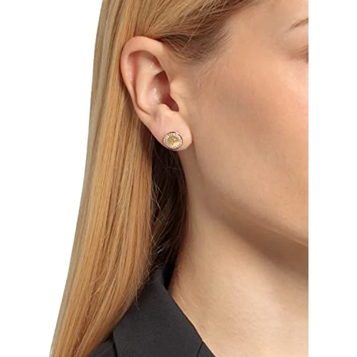 JOOP! Ohrstecker 925 Sterling Silber, 10 mm, mit 42 Zirkonia-Steinen, Damen Schmuck in Geschenkbox – Bild 3