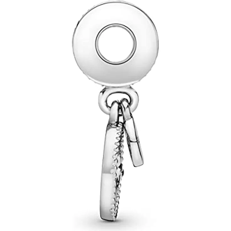 PANDORA Moments "Familienbaum" Anhänger, handgefertigter Sterling-Silber Bead mit 14 Karat Golddetails und "family"-Prägung – Bild 3