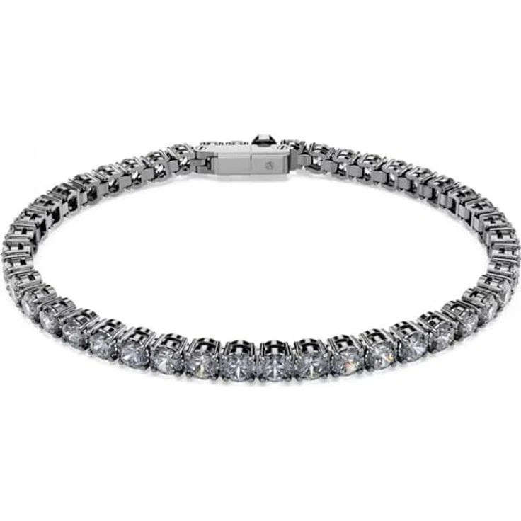 Swarovski Damen-Armband Metall mit Kristall, grau, Modell M 32029312