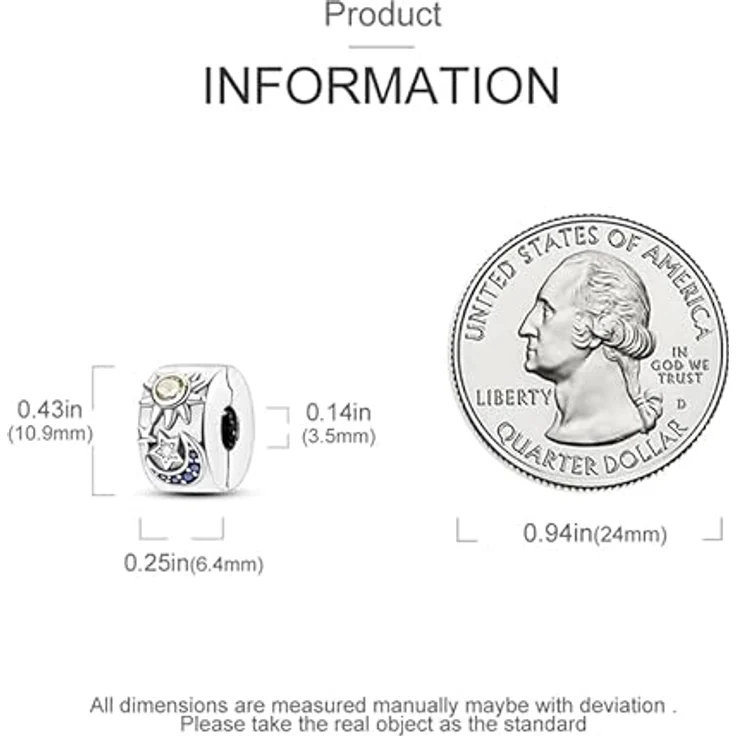 Pandach Damen Charm Anhänger aus 925 Sterling Silber, Zirkonia-Steine, kompatibel mit europäischen Armbändern und Halsketten – Bild 4