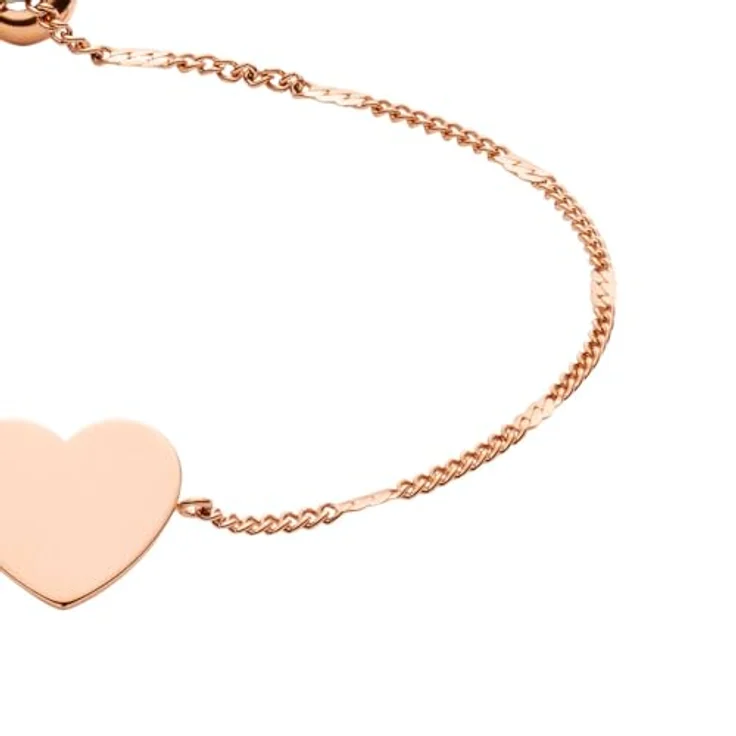 Fossil Armband Für Frauen Classics, Edelstahlarmband in Roségold, Min. innere Länge 165 mm, JF02965791 – Bild 3