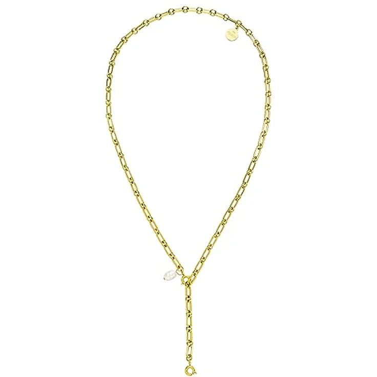 Purelei Zodiac Halskette Damen Edelstahl, Wasserfest und verstellbar, 50 cm, eleganter Damenschmuck mit astrologischem Anhänger, langlebig und perfekt für jeden Anlass
