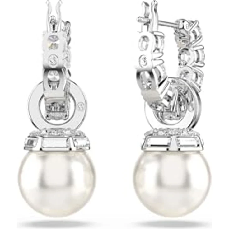 Swarovski Creolen Matrix 5691716, elegante Ohrringe aus funkelndem Kristall – Bild 4