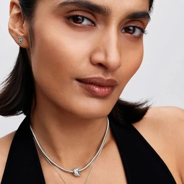 Pandora Ohrstecker Moments 294257C01, elegante Ohrstecker aus Sterlingsilber – Bild 3