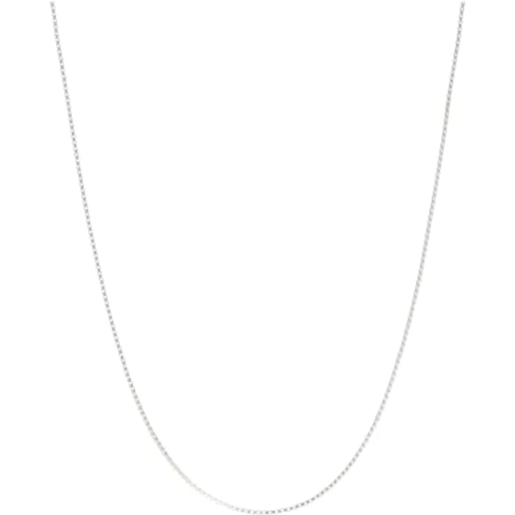 FAVS Damen-Halskette 925er Silber, Collier aus 925er Silber, 45 cm Länge, 1,2 mm Stärke, Geschenkbox