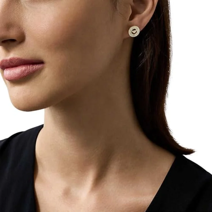 Emporio Armani KEY BASICS EAGLE CORE Ohrstecker, Silber 925 mit Zirkonia (synth) – Bild 2