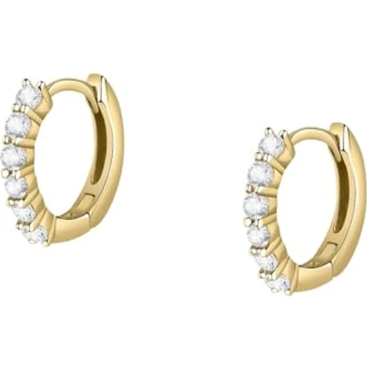 CHRIST Creolen 89080789, elegante Ohrschmuck in edlem Design
