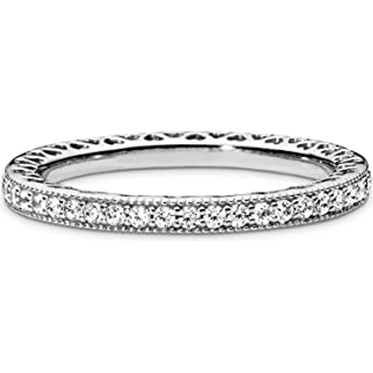 PANDORA Hearts Of PANDORA Ring, Sterling Silver mit clear Cubic Zirconia, Größe 10.5 – Bild 2