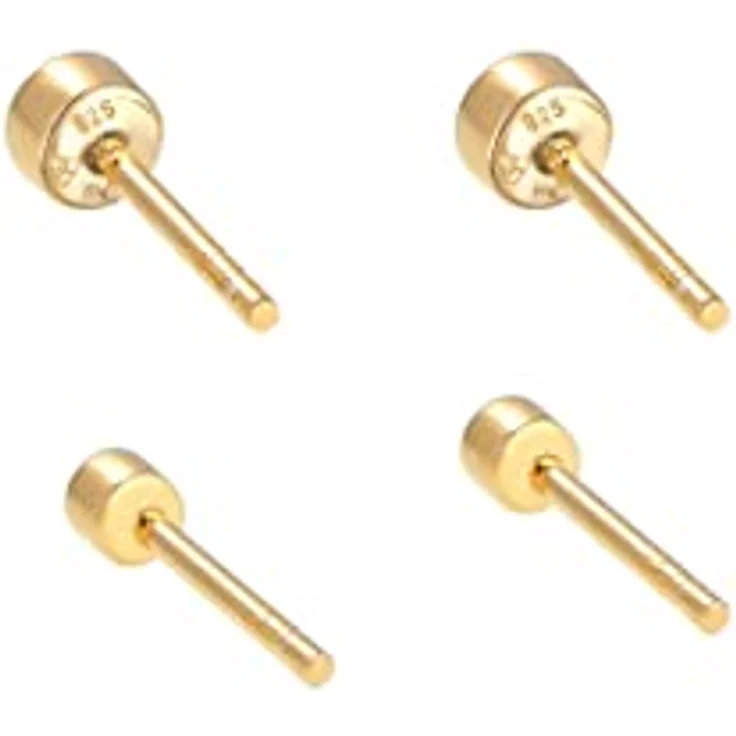 Elli Ohrringe Damen Ohrstecker 2er Set Basic, 925 Sterling Silber mit Swarovski Kristall, anlaufgeschützt – Bild 5