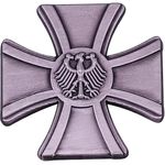 xutao Bundeswehr Veteranenabzeichen Retro Kreuz Anstecknadel, 30mm, umweltfreundliche Farben, mit Schmetterlingsverschluss für sicheren Halt, dekorativer Modeschmuck