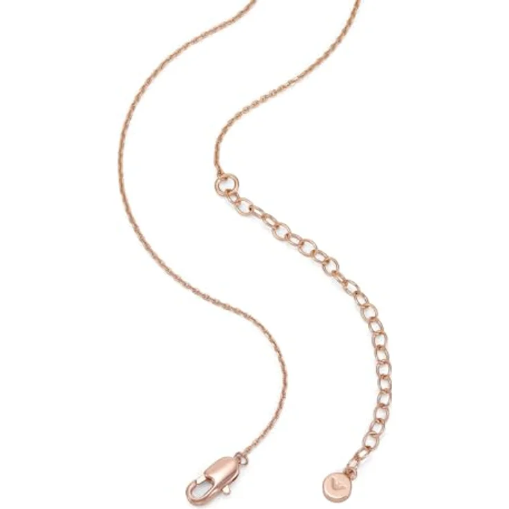 Emporio Armani Damen Halskette EGS3351221, roségoldfarbenes Metall, Länge 380 mm, poliertes Finish, Karabinerverschluss – Bild 5