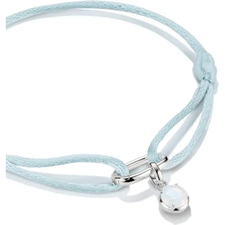 THOMAS SABO Connect Charm Pendant Birthstone Collection, 925 Sterling Silber mit Monatsgravur (Juni) – Bild 3