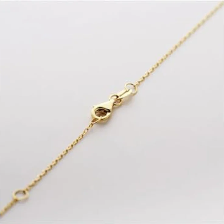 CHRIST Damen-Halskette 585er Gelbgold mit Süßwasserperle, elegant, One Size – Bild 3