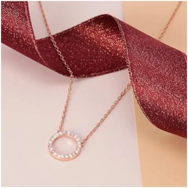 CHRIST Damen-Kette 925er Silber, recycelter Zirkonia, One Size – Bild 3