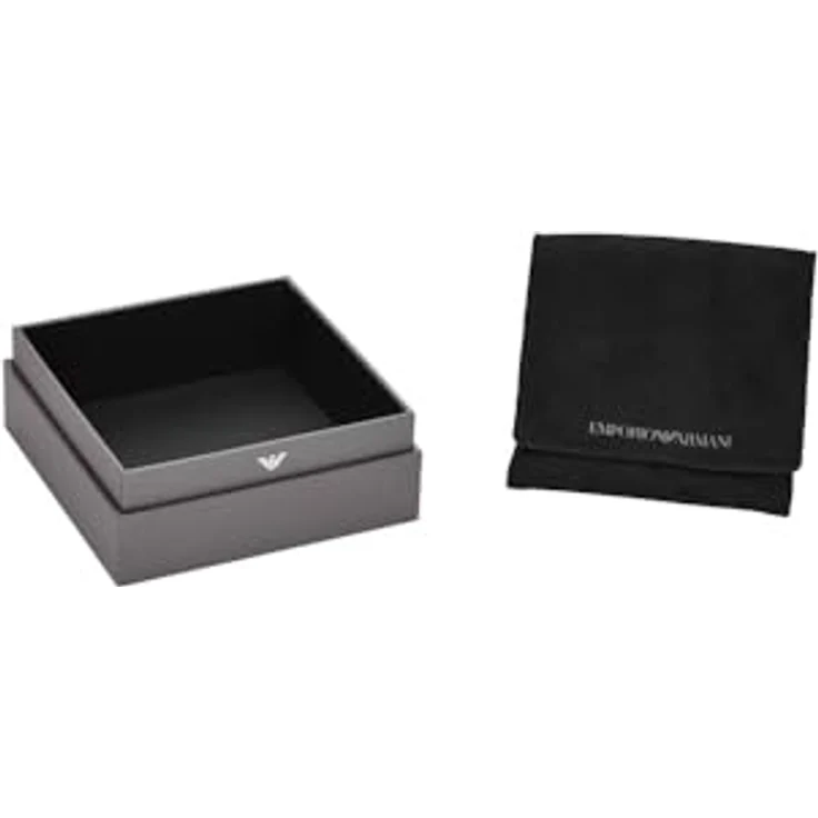 EMPORIO ARMANI Herren Ring EGS318504011, zweifarbig gebürsteter Edelstahl, 0.82 cm breit – Bild 3