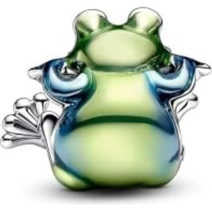 Pandora Charm-Einhänger Pandora Moments Kletterfrosch, Sterlingsilber mit blauem und grünem Emaille, 793342C01 – Bild 5