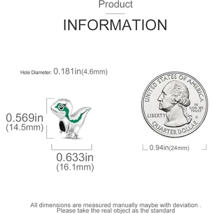 TINSLO Charm Anhänger 925 Sterling Silber mit Zirkonia-Steinen, kompatibel mit Pandora Armband und Halskette für Damen und Mädchen – Bild 5