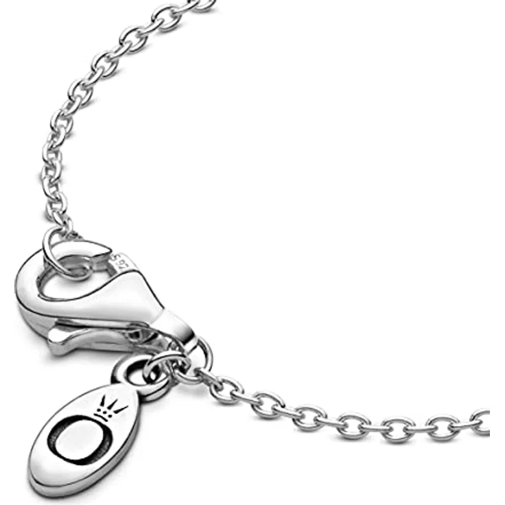 PANDORA Damen-Erbskette, Silberkette 925, 45 cm, Modell 590515-45 – Bild 4