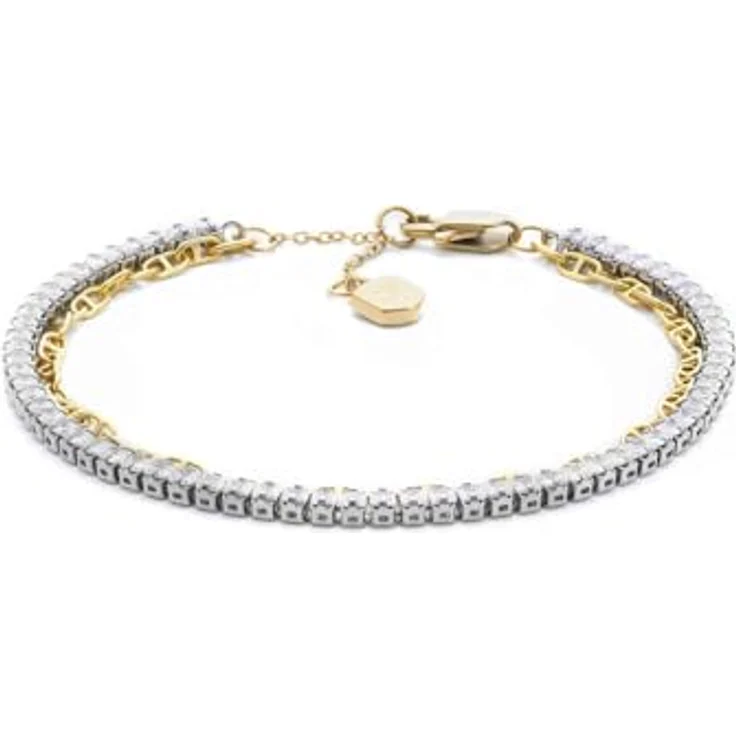 Fossil HERITAGE JA7281998, elegantes Armband aus hochwertigem Leder – Bild 1