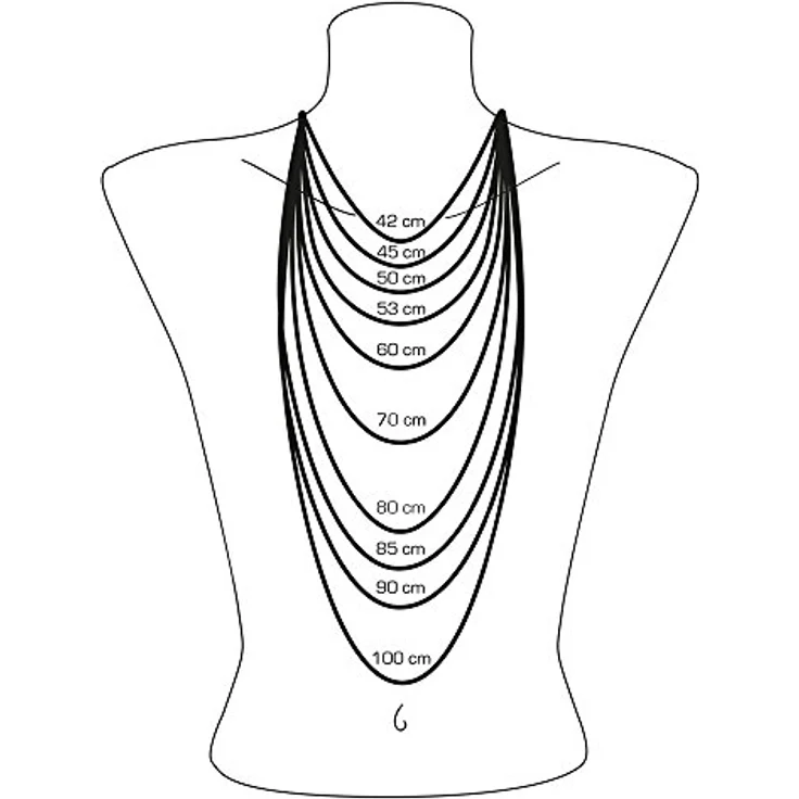 Thomas Sabo Damen Kette Royalty Stern, 925 Sterling Silber, weiß, mit Anhänger – Bild 3