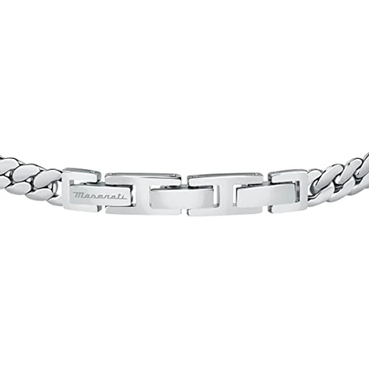 Maserati Jewels Herren Armband, aus blauem IP-Stahl mit Clipverschluss, 22 cm - JM222AVD05 – Bild 3
